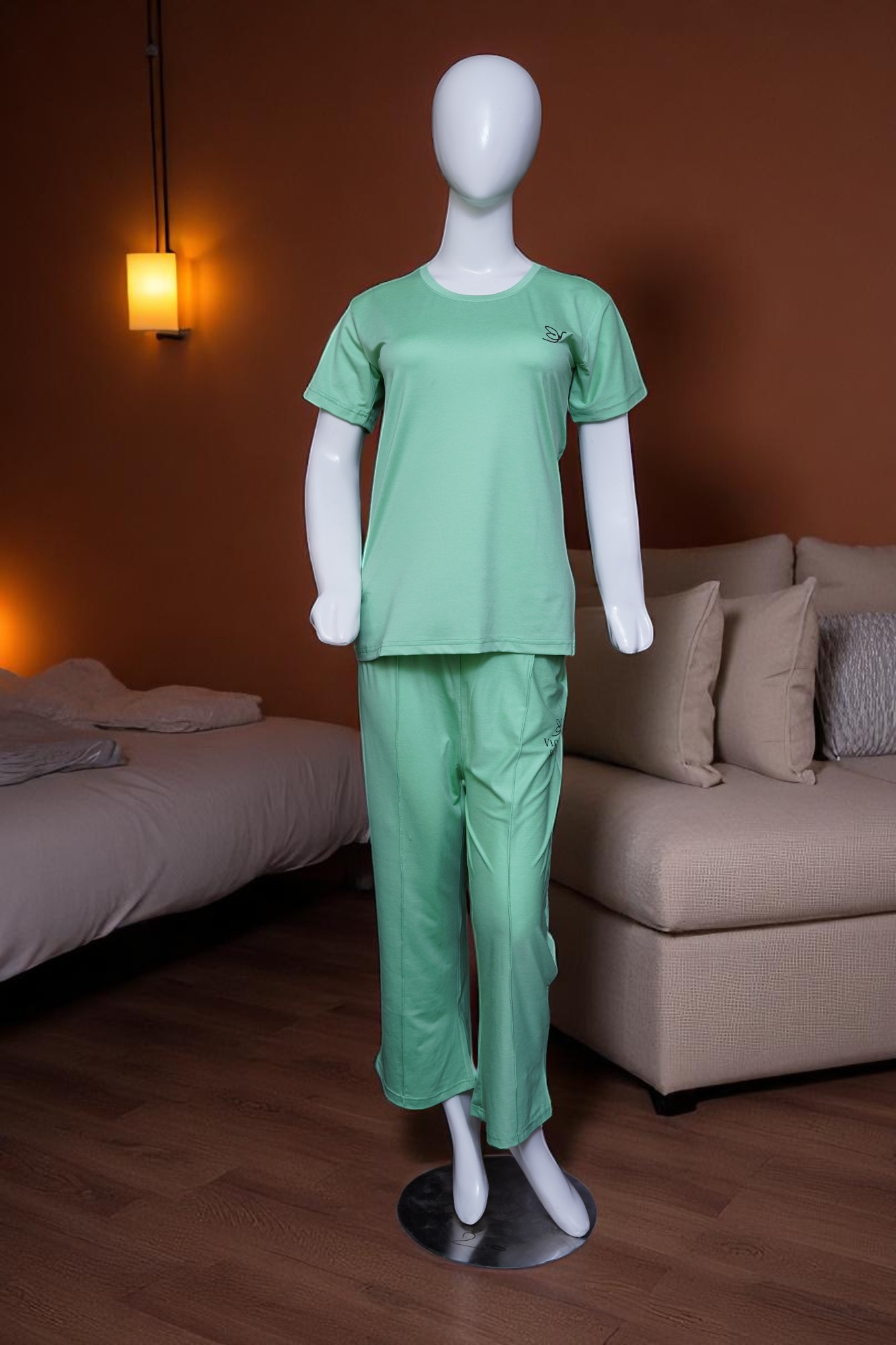 Pure Comfort Mint Green Lounge & Sleep Set